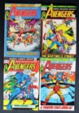 Avengers Early Bronze Age Lot #103, 104, 106, 107