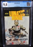 Lunatic Binge #2 (1988) Awesome Jack Davis Frankenstein Infinity Cover CGC 9.8