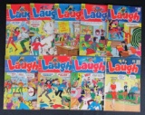 Lot (9) Silver Age Laugh Comics/ Archie