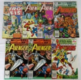 Avengers Bronze Age Lot #214, 215, 215, 216, 219, 220