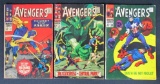 Avengers Silver Age Lot #35, 45, 56