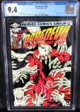 Daredevil #180 (1982) Classic Frank Miller Cover CGC 9.4