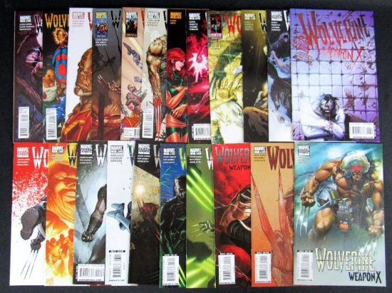 Wolverine Weapon X (2009, Marvel) #1-16 Complete + Variants 1-6