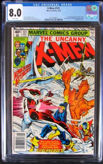 X-Men #121 (1979) Key 1st Appearance ALPHA FLIGHT CGC 8.0