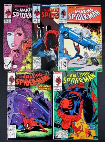 Amazing Spider-Man Todd McFarlane Lot #304, 305, 306, 308, 309