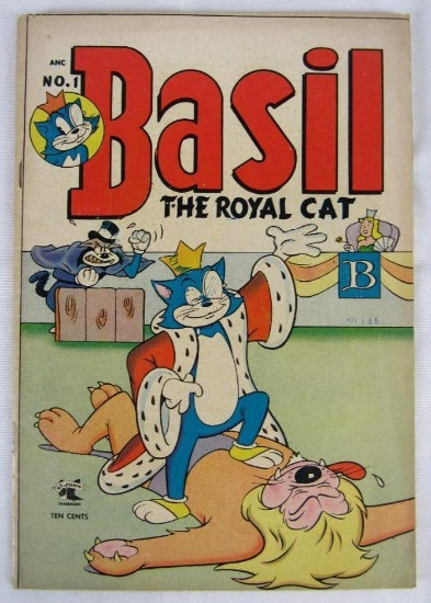 Basil The Royal Cat #1 (1953) St. John/ Golden Age 1st Issue