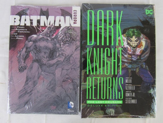 Dark Knight Returns Last Crusade & Batman Europa Hardcover Graphic Novels Sealed