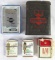 Vintage Cigarette Lighter Grouping w/ Twin Oaks Tobacco Tin