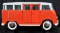 Rare 1960's Buddy L Pressed Steel Split Window Volkswagen VW Bus 10.5