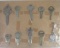Collection (10) Antique Automobile Car Keys. Ford, Hudson, Dodge, Graham