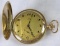 Beautiful Antique 1920 Omega 14 Kt Gold 15 Jewel Pocket Watch