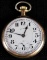 Beautiful 1920 Illinois Time King 19 Jewel Pocket Watch