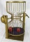 Antique Extra Large Professional Chuck-A-Luck Bird Cage Dice Game w/ Bell (Evans?)