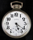 Beautiful Illinois Bunn Special 60 Hour 21 Jewel Pocket Watch