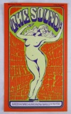 Original 1960's Fillmore (San Francisco) Concert hand-bill/ Postcard Jefferson Airplane