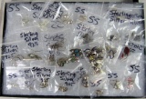 Large Group Estate Found Sterling Silver Earrings Sets