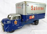 Antique 1950's Marx Pressed Steel Salerno Cookies Delivery Truck