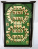 Early Antique Lindstrom's Poker Mechanical Pin Ball Game