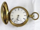 Antique Illinois 1881 Columbia 11 Jewel Key Wind Pocket Watch