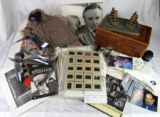 Dennis Hopper Personally Owned Blankets, Bronze Shoes and Other Items