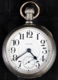 Excellent 1909 Elgin Father Time 21 Jewel Pocket Watch