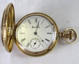 Antique 1887 Hampden 11 Jewel Pocket Watch
