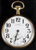 Beautiful 1918 Illinois A. Lincoln 21 Jewel Pocket Watch