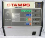 Excellent Vintage Scribe SI-300 Electric US Stamp Vending Machine (Working)