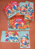 Rare Vintage 1983 Mattel Smurf Talking Toys Store Display (Blow Mold Plastic)