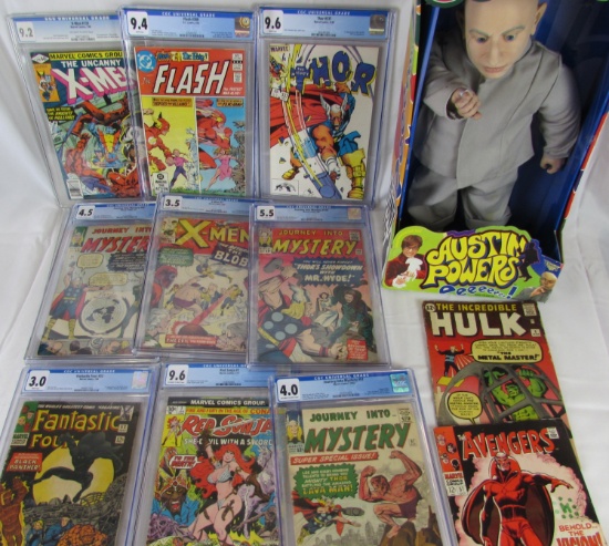 Huge Comic Book Auction 450+ Lots!