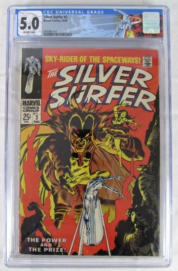Silver Surfer #3 (1968) KEY 1st Appearance MEPHISTO CGC 5.0