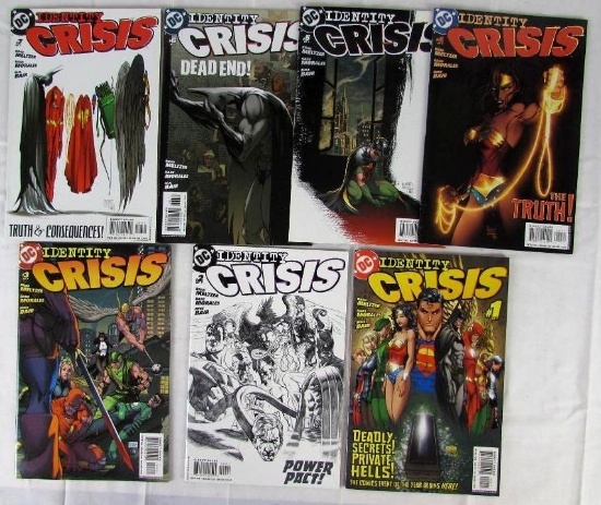 Identity Crisis (2004, DC) #1-7 Set