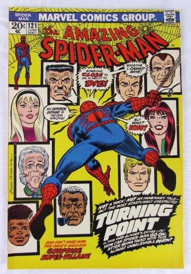 Amazing Spider-Man #121 (1973) KEY DEATH OF GWEN STACY