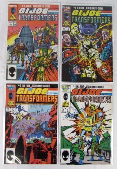 GI Joe and the Transformers (1987) #1, 2, 3, 4