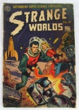 Strange Worlds #19 (1955) Golden Age Avon Sci-Fi/ Robot Cover