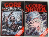 Gore Shriek #2 & #3 (1986, Fantaco) Hard To Find Copper Age Horror!