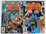 Batman and The Outsiders #1 & #2 (1983) DC Bronze Age