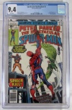 Spectacular Spider-Man #5 (1977) Key 1st Appearance Hitman CGC 9.4