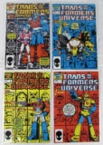 Transformers Universe (1986, Marvel) #1, 2, 3, 4 Set