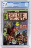 Frankenstein #10 (1974) Bronze Age Marvel CGC 7.5