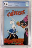 Critters #3 (1986) Fantagraphics/ Key Issue Early USAGI YOJIMBO CGC 9.6