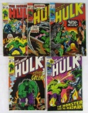 Incredible Hulk Late Silver Age Lot #128, 134, 137, 139, 144