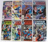 Captain America Copper Age Lot #281, 282, 283, 284, 285, 286, 287, 288