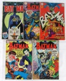 Batman Silver Age Lot #180, 186, 194, 201, 242