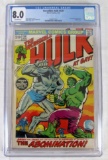 Incredible Hulk #159 (1973) Early Bronze Age Abomination CGC 8.0