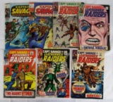 Captain Savage Silver Age Marvel Lot #1, 2, 3, 4, 5, 10, 11