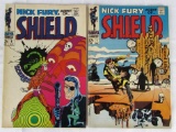 Nick Fury Agent of Shield #5 & #7 (1968) Classic Steranko Covers