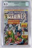 Sub-Mariner #70 (1974) 1st Appearance of The Piranha CGC 8.5-Qualified