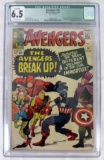 Avengers #10 (1964) Key 1st Appearance Immortus CGC 6.5-Qualified