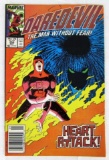 Daredevil #254 (1988) Newsstand/ Key 1st Typhoid Mary!